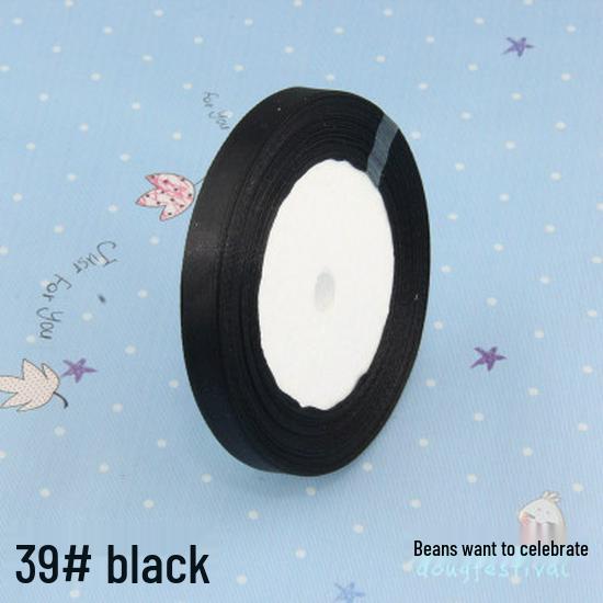 1cm DIY Handmade Satin Ribbon: Gift Packaging, Cake Decorating & Wedding Jewelry Materials