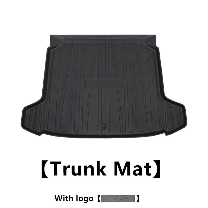 TPE For MGS5 EV ES34 2024 2025 2026 Car Trunk Mat Floor Pad Waterproof Trunk Cargo Liner Boot Carpet Auto Interior Accessories