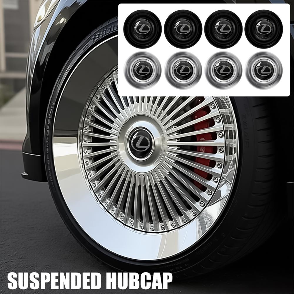 crajwx1 4PC For Lexus FSPORT IS200 ES300h ct200h RX350 IS300h IS250 Car Styling Wheel Tire Hub Cap Cover Badge Auto Exterior Accessories