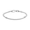 925 Silver Women's Bracelet with Heart T-shaped Buckle and Adjustable Bracelet, Fashionable DIY Jewelry Gift