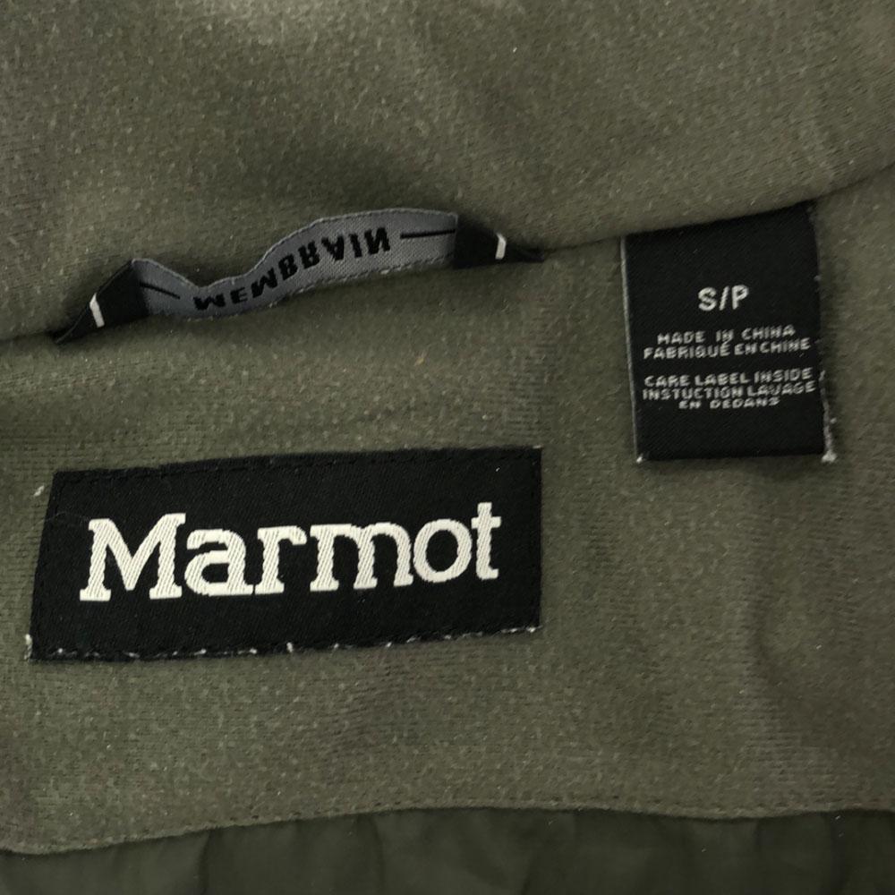 Marmot Outdoor Jacket S Red X Gray Hood Men's Used