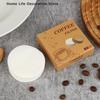 100pcs Espressos White Filter Papers 54/56/60/62/64/68mm Replacement Coffee Paper Round Coffee Filter Papers for Espressos Maker