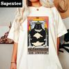 Mode Tarot Katze Kawaii WoUnisex T-Shirt WoUnisex T-Shirt Cartoon Niedliches Muster T-Shirt Kurzarm T-Shirt WoUnisex Übergröße s