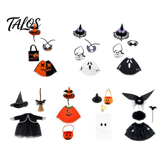 Mysterious Halloween Outdoor Decor 1 Set Porch Goose Outfit, Ghost Costume with Light-up Lantern, Playful Spooky Garden Outfit Pumpkin Apparel for 23