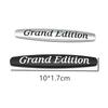 10x1.7CM Auto Seiten Metall Aufkleber Heck für Mercedes Benz Avantgarde Grand Edition Emblem W211 W212 W213 W205 GLA GLK GL GLC GLE