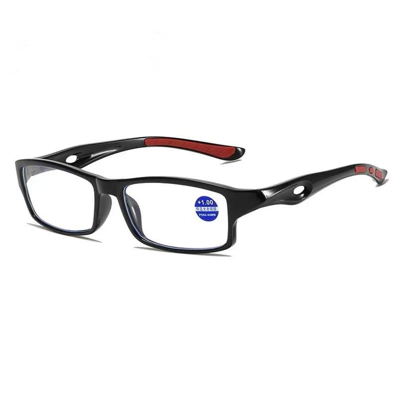 

Dual-Tone Anti-Slip Sports Reading Glasses: Comfortable, Fashionable, High-End, HD, Anti-Blue Light. Smart Progressive