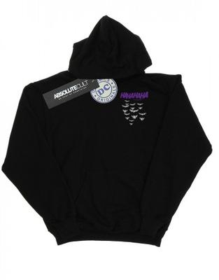 Mens Batman Joker Smile Breast Print Hoodie
