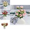 Bouquet Rose Flower Hotel Interior Wedding Decor Bright Creative Color