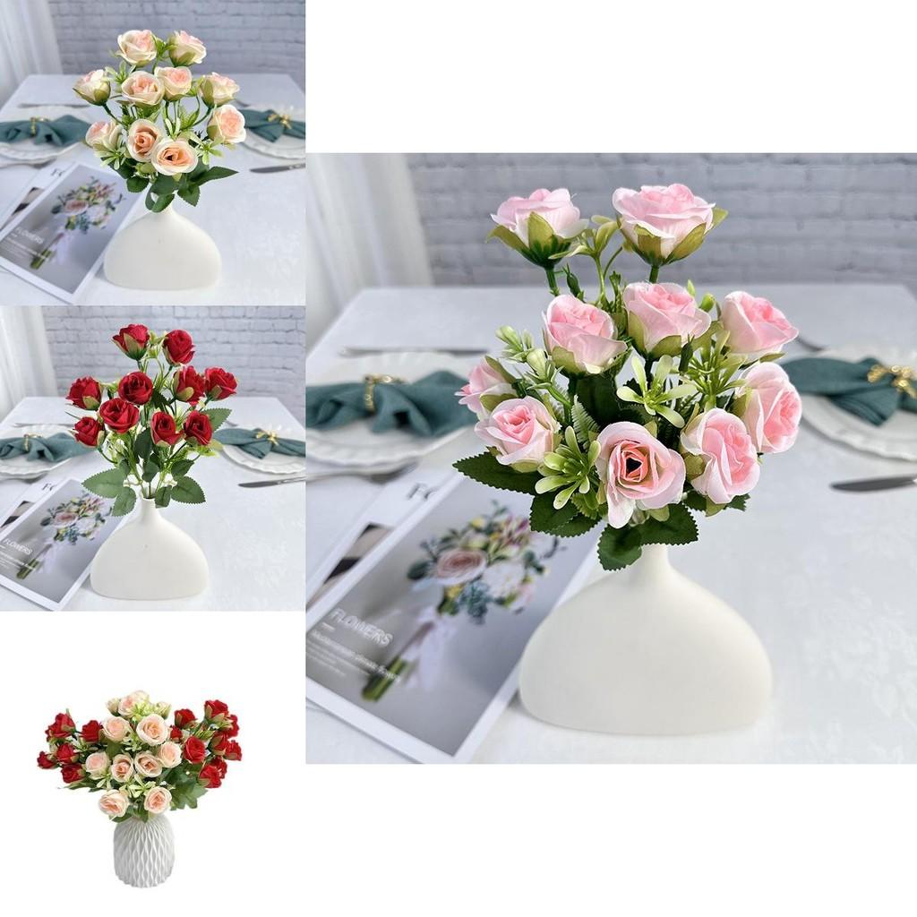 Bouquet Rose Flower Hotel Interior Wedding Decor Bright Creative Color
