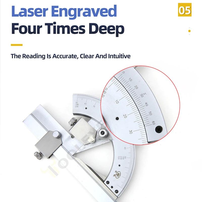 TYTURE Universal Angle Ruler Multifunctional Ruler Square Measuring Instruments Angle Meter Woodworking Tools Finder Protractor