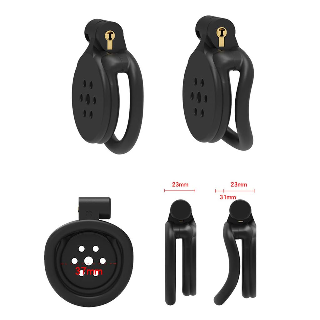 Chastity belt for men chastity device for chastity body with 4 chastity rings tablet chastity nylon men who want chastity restraint adult goods C set,