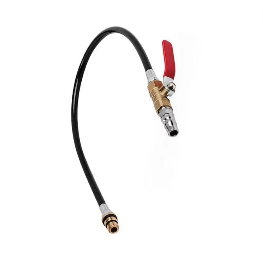 Engine Air Valve Holder Pressure Pipe  Engine Stem Modification Fitting Cylinder Compression Tester Replacement 1x