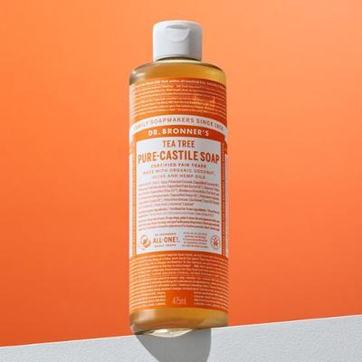 DR. Bronner's Čisté kastílske mydlo 475ml 10 druhov, vyberte 1