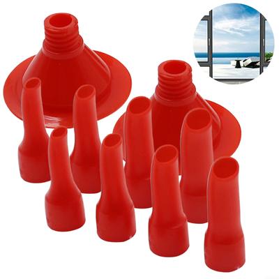 Rovný tlačný typ s lepicí tryskou, ústí 10 mm, typ s kachním zobákem