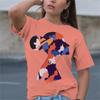 Sanat Günü Baskılı Kızlar 3D Klasik Sade Boya Komik Desenli Günlük Kadın Tişört Yazlık Kısa Kollu Moda Bayan Üst Hip Hop