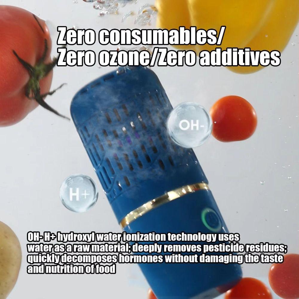 Cordless Vegetable Cleaner Device Multifunctional Fruit Vegetable Washer For Grains