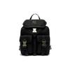 New York Yankees Fashion Trend Multi-Pocket Metal Buckle Flap Closure Nylon Backpack Unisex Backpack Black 3ABKS041N-50BKS