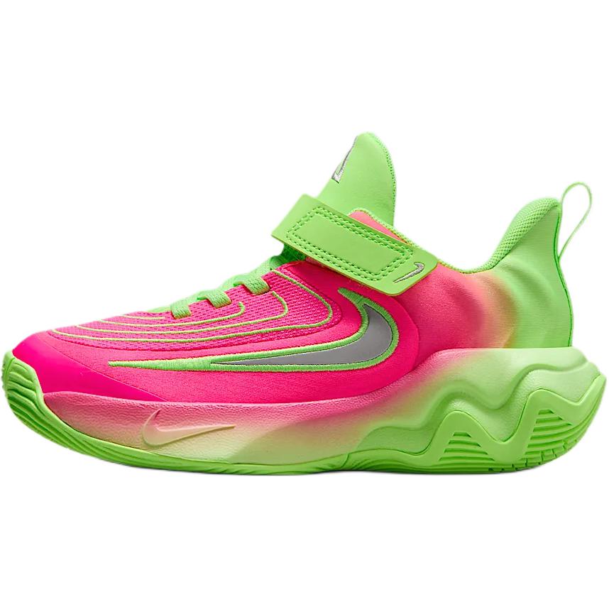 Nike Giannis Immortality 4 PS Eva Dětské tenisky Růžová Lime-Blast Hyper-Pink FZ6733-304