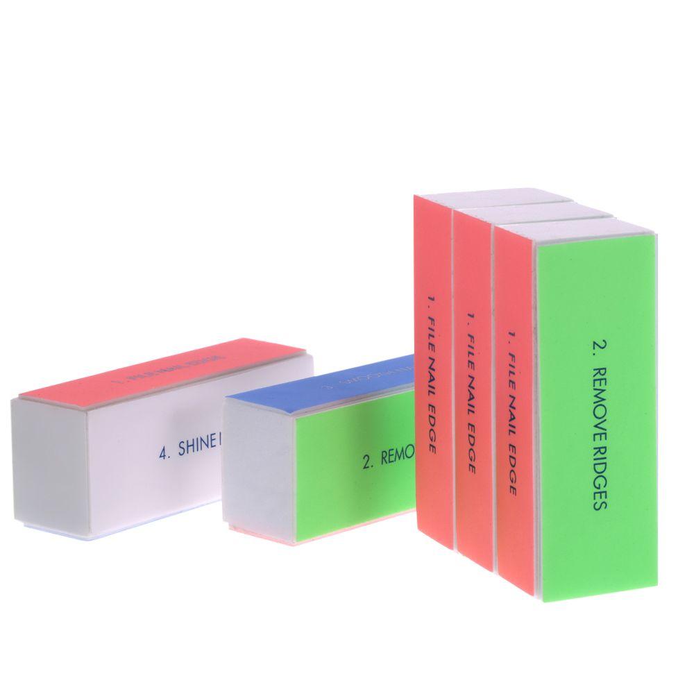 Portable Sandpaper Nail Sanding Block Nail Buffer File Manicure Tool Dead Skin Remover Polishing