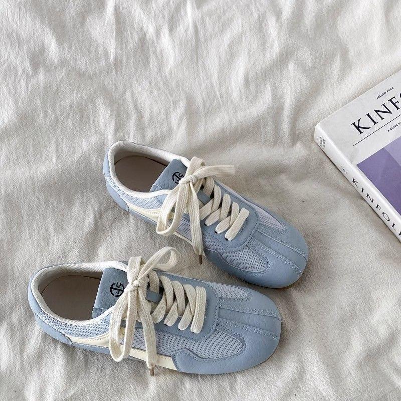 Original dopamine retro small lightning bread shoes spring new board shoes versatile casual white shoes