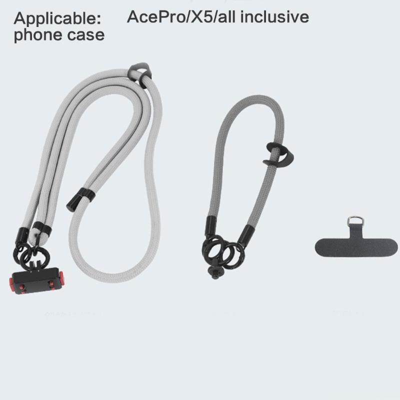 Schnellverschluss Sicherheitsband Verstellbares Halsband Atmungsaktive Handgelenkschlaufen Anordnungslösung Geeignet für Sportkameras