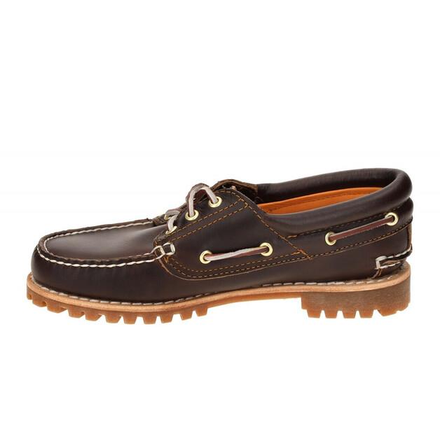 

Женская обувь Timberland Women s heritage noreen 3-eye boat shoe 51304 brown гладкая кожа