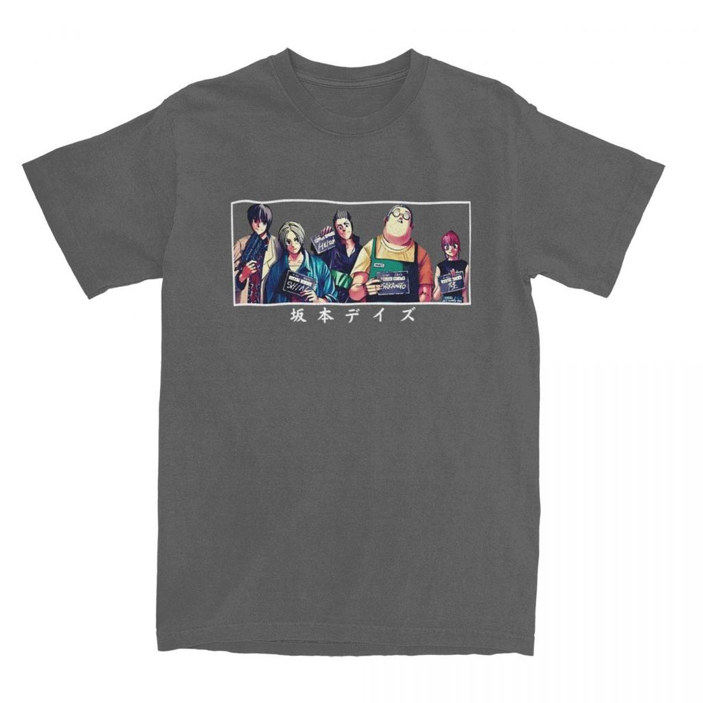 Koppel T-shirt Sakamoto Days In Japanse Anime T-shirts Hipster Zomer T-shirt Grappige Casual Katoenen Tops Cadeau-idee