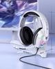 YPBDAN Gaming PS5 Noise Cancelling with Wired Gaming Deep LED Controller Stereo Headphones for FPS Compatible with Nintendo Xbox and Smartphones
