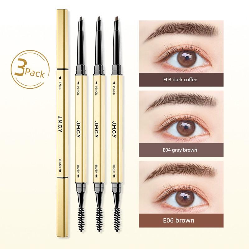 M'AYCREATE 3 Pieces Eyebrow Pencil Non-Decolorizing Small Gold Bar