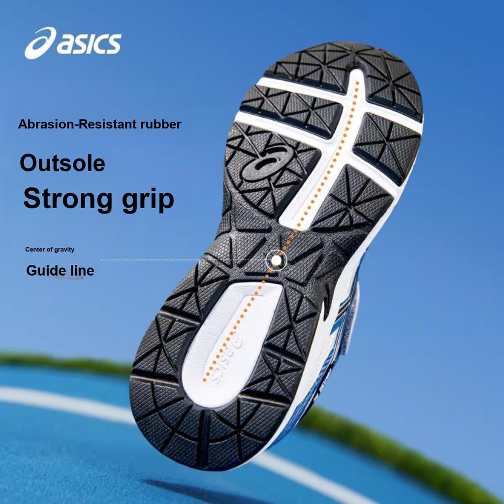 Asics Contend Ac Ps Lightweight Moisture Wicking Outdoor Fitness Running Shoes Kids Sneakers Blue White 1014A320-104