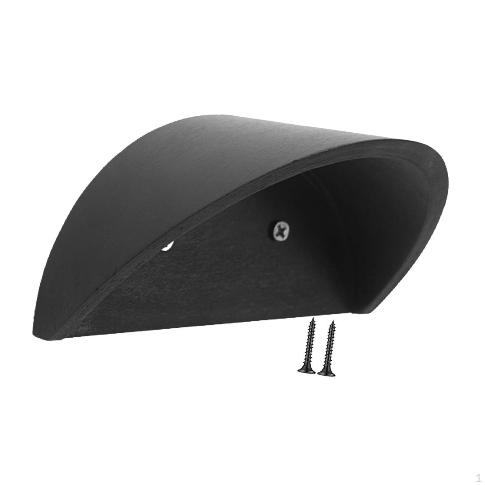 Cowboy Hat Rack Baseball Cap Organizer Multifunction Wall Mount with Screws Storage Display чёрный 1829₽