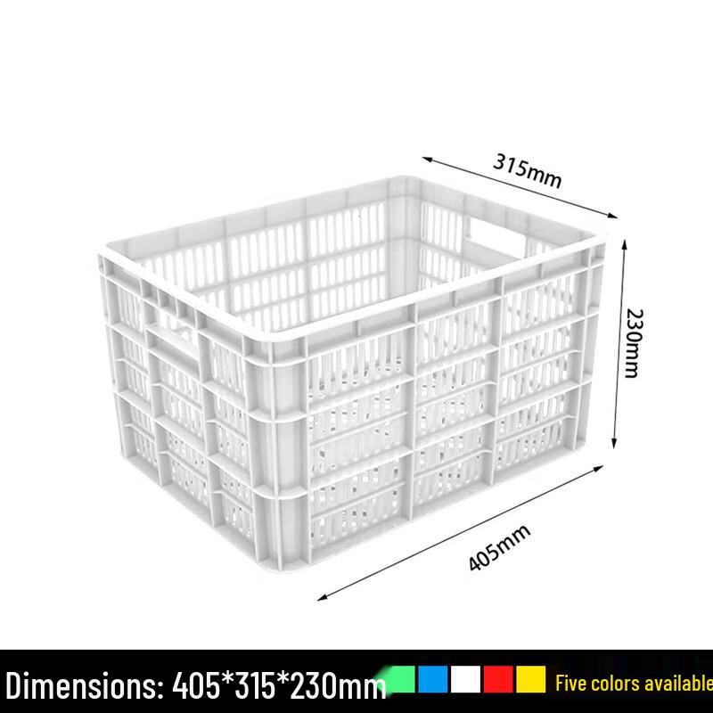 Ventilated Plastic Storage and Logistics Crate