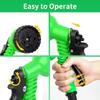 25-100FT Enough Size Expandable Hose High Pressure Multifunctional Water Hose For Car Cleaning Home Garden Irrigation Spray Gun