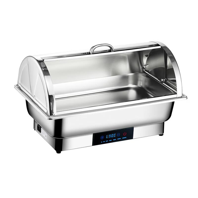 Deshangyuan Stainless Steel Electric Buffet Food Warmer with Flip Lid