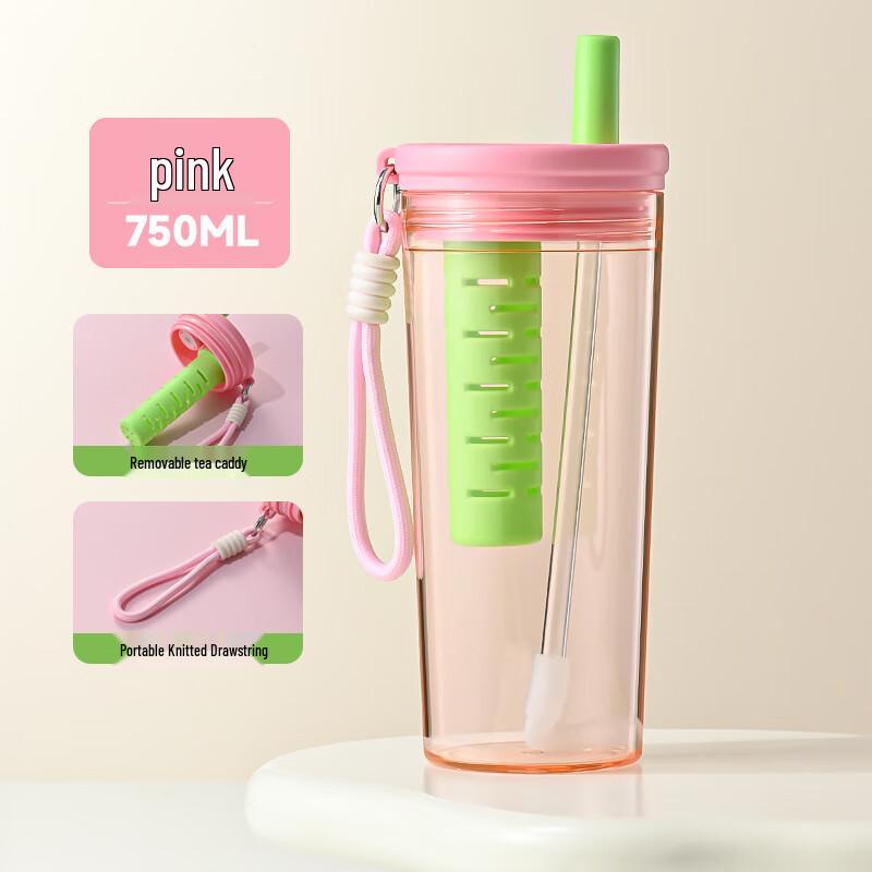 Shangqi Kids  Cartoon Tea Infuser Straw Cup Set