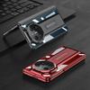 Magnetic Hinge Plating Clear Case For Huawei Mate X6 X5 Front Glass Film Shockproof Stand Transparent Cover For Huawei Mate X3