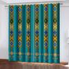 Ethiopian and Eritrean Traditional Curtains for Living Room Set Tilet Design High Quality Polyester Fabric Cortinas
