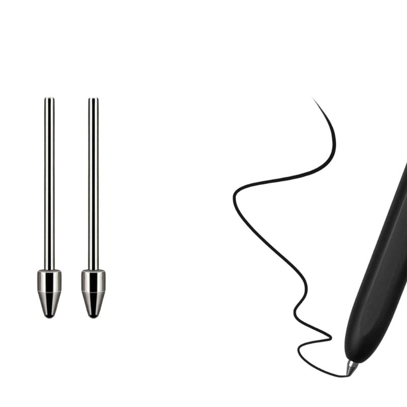 Smooth Writing and Drawing Styluses Nibs for Tab S 6/7/7+/8/9 S23 NOTE10 20 Tablet , Plastic & Metal Tips with Clip