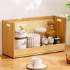 Stackable Multifunctional Organizer Large Capacity Sapce-saving Desktop Storage Rack Simple Versatile Countertop Rack