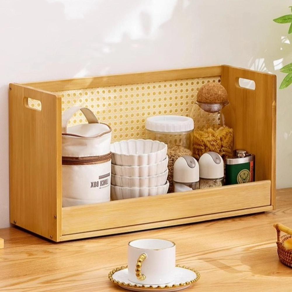Stackable Multifunctional Organizer Large Capacity Sapce-saving Desktop Storage Rack Simple Versatile Countertop Rack
