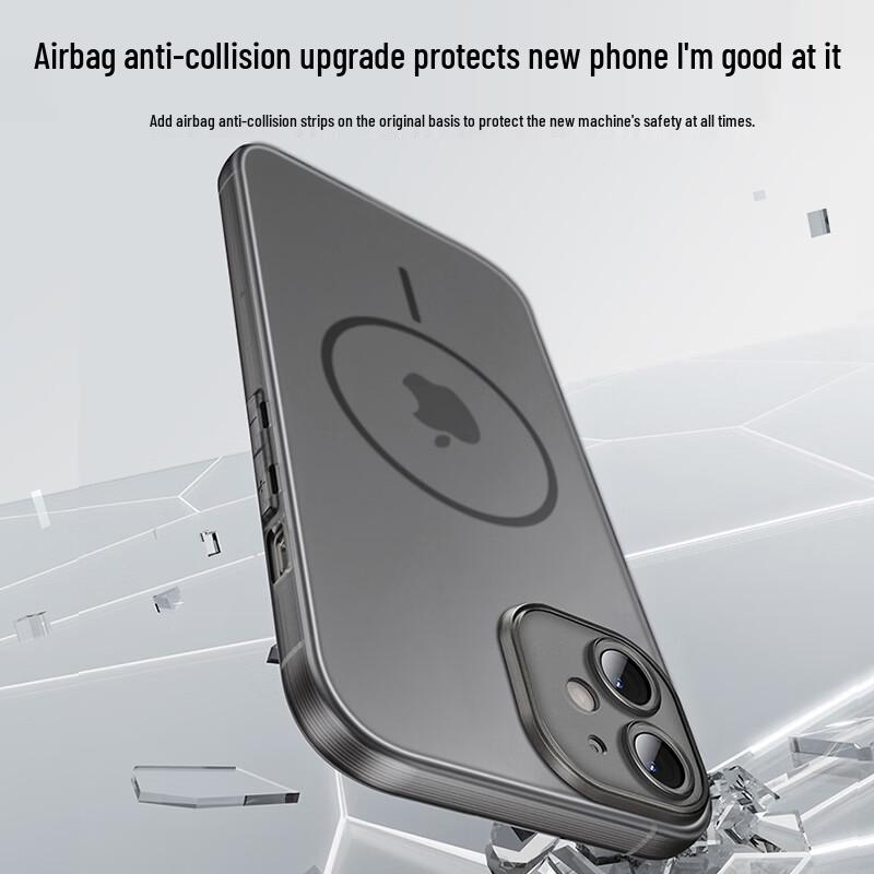 GURRS Magsafe Frosted Soft Silicone Case for iPhone 12