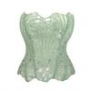 Flower Fairy Bestseller: Irregular Lace Mesh Double Layer Fishbone Court Corset