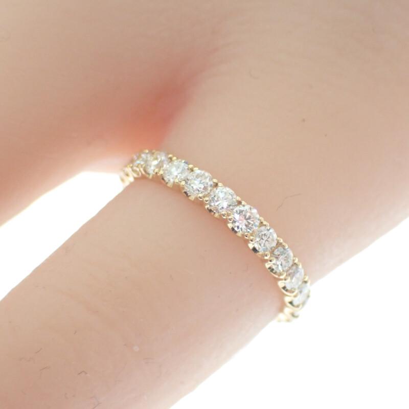 no brand  #11(JP Size) ring K18 yellow gold Women