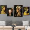 Italy Giuseppe Arcimboldo Works Poster Nordic Style Abstract Canvas Painting Wall Art Pictures Print Living Room Home Decoration