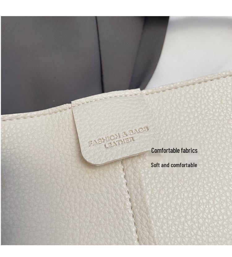 Damen High-End Retro Crossbody Bucket Bag - Herbst/Winter Vielseitige Mode Schultertasche