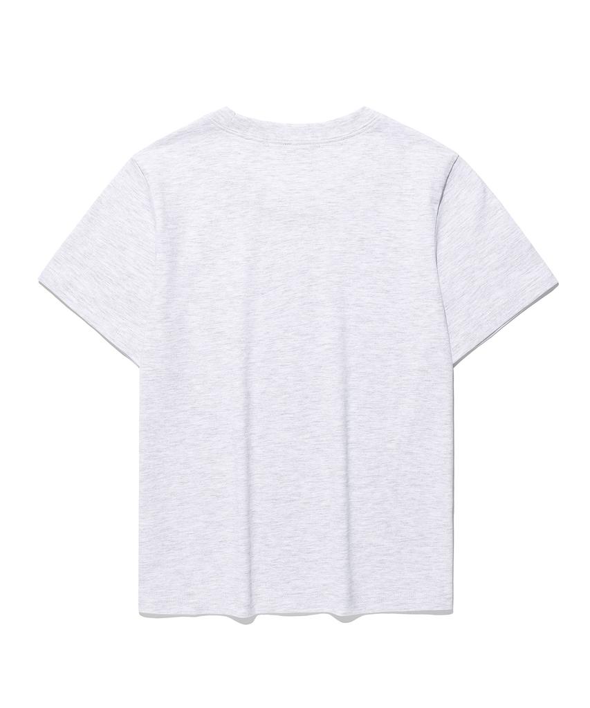 Kimseupeulesikoteunmakes Kim'S College T-Shirt Gray