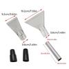 Vacuum Extractor Attachment Car Detailing Attachments Heavy-Duty Transparent Tool Wet Dry Cleaning For Car Dust Upholstery