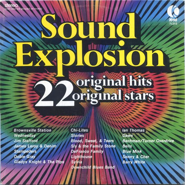 

LP Record VARIOUS Sound Explosion 22 Original Hits Or TC213 Ktel 1973 Canada Rock Used