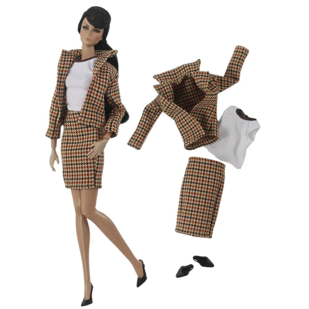 

1 Комплект Лялькового Одягу 1:Сукня в масштабі 6 для ляльки 11,5 дюймів 30 см Багато стилів на вибір Подарунки для дівчаток #03