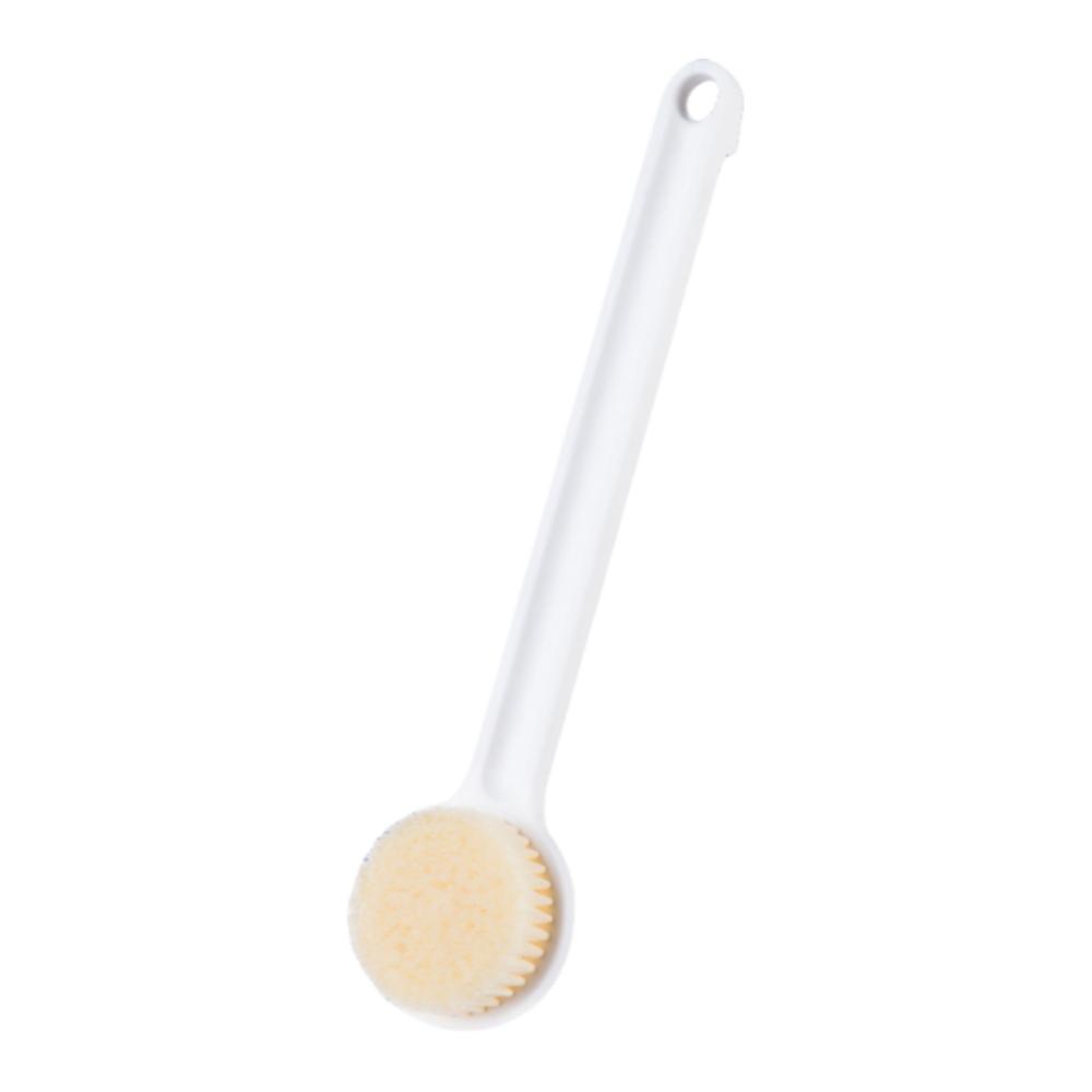 Soft Haired Long Handled Shower Brush Adult Body Rubbing Rich Foam Bath Ball Prsonal Care Cleaning Brush Bathroom Accessories
